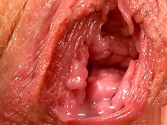 himlen danish teen is gaping yummy vulva in closeup and coming