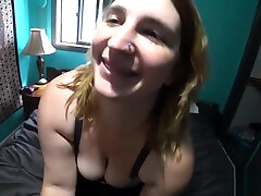 Busty. Big Ass teal tube Takes A Hot Creampie