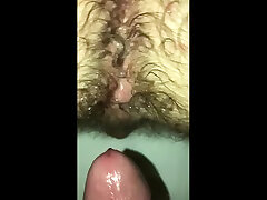fuck me till you cum in my hairy asshole