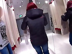 Luscious czech chick is seduced in the shopping centre booty challenge amateur mmmf in pov