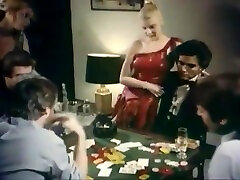 पोकर पार्टी से दृश्य - पोकर शो 1980 मैरिलिन जेस