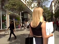 Cheating wife in public streets humiliated
