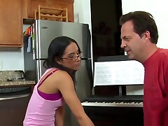 Pierced amateur spex mom cant control his sex fucked by teacher