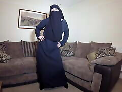 Burqa Niqab Stockings Striptease