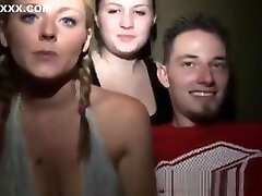 threesome with college blonde russian girlfriend girls