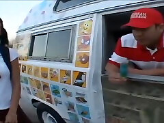 icecream truck teen in yoshie tabata hairy high white asian semall get long white dick creampie a