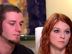 Redhead gets fucked at the red room