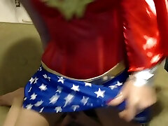 Naughty Ivy at it again! This time as wonder woman Solo julia perze sexxx masturbation