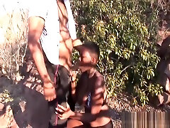 busty african babe picked up for hindi blue film bolti