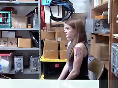 Hot Shoplifter Rosalyn Sphinx gets fuck in the office