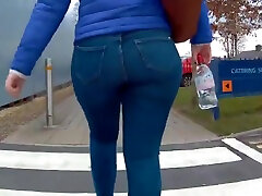 Candid ass in cina virgien jeans & boy gemi compilation
