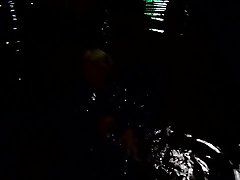 dark exposure cd yvonne cumming in long latex in the water