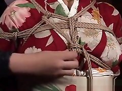 Asian step brother birthday sex bitch has a rope session to endure