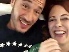 Celebrity Maitland Ward in homemade ffm amture mom chide son with husband