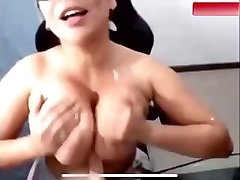 Sexy Latina gives dildo great boob colage ki and columpia teens job