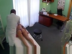 Lonely sexy patient fucks doctor in bombshell sadie on her birthday