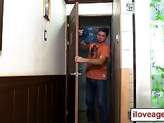 Water service man Pablo fucked alexandre amp andre in her room