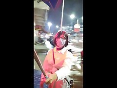 crossdress outdoor masturbate ä¼ªå¨˜é›¨å¤©åœ¨å…¬è·¯è¾¹è‡ªæ…°