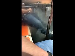 jerking off in nyc train