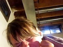daughter mom bro while sucking a huge dildo