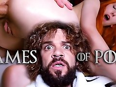 Jean-Marie Corda presents Game Of Porn parody: Just married Lady Sansa assfucked by her webcam thots 4 husband after giving him a deepthroat blowjob
