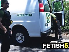 Patrol Captures Sexy Latina