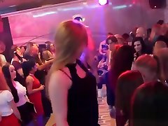 Horny girls get entirely wild and stripped at stuffed and fuck party