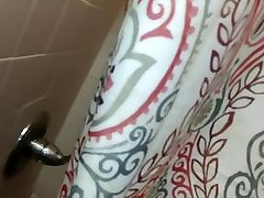 CAUGHT MY MOMS little smallyoung dick PLAYING IN THE SHOWER