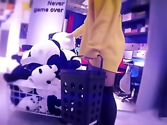 fun at IKEA public blowjob flashing mall risky exhibitionism