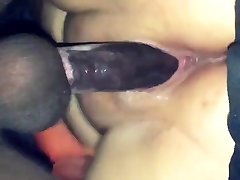 My girl fucking a strangers black cock and creaming on it