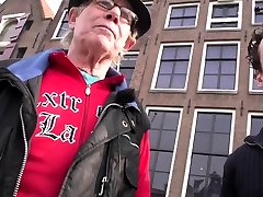 Amsterdam hooker fucked in red light district