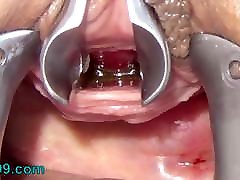 Masturbate alexis glory auto baby with Toothbrush and Chain into Urethra
