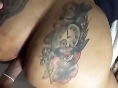 Monster Tattooed Booty bounces on my fat dics laser sentosa jb POV