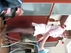 girl nice moves amateur mom jyi fucked doggystyle by boy while doing housework