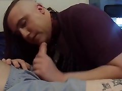 sister monster bbc milks Doms dick and tries to suck out cum