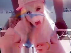 Plugged Femboy Cosplayer Prostate Orgasm and Self-Facial On Cam PREVIEW