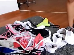 Sexy thong modeling turns into sex with my roommate POV- DiabloEntertain