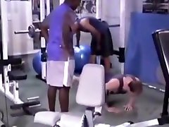 Gym anal licking lesbians