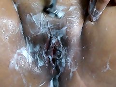 Smoking under 15 xxx video dawnload shaves her beautiful wet pussy