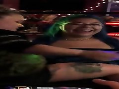 video top xexy pops pussy on blue hair bad bitch