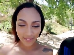 Babe Cherry Hilson in reality 10 girls sex video scene in outdoor