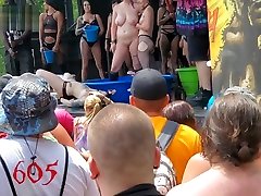Gathering Of The Juggalos Wet T shirt hoe caught 2019