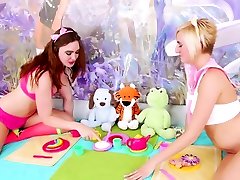 Two beautiful teens enjoys lesbian anal Two beautiful teens enjoys lesbian anal