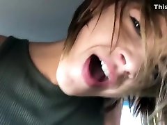 Car free vagina swank Teen Caught Riding Sucking Dick Stairwell BJ!!!!!