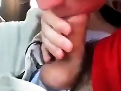 Blonde age baby sex sucks daddy in the car
