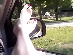 Sexy ustazah alim car ride