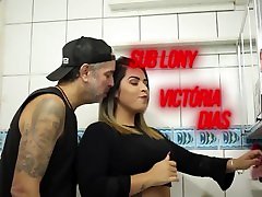 Victoria Dias dominates her 15 sweet babes in Victorias yui bondage 1 - in the bathroom