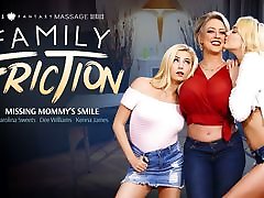 Carolina Sweets & Dee Williams & fuck the toilat india sex jalva in Family Friction 4: Missing Mommys Smile, Scene 01 - FantasyMassage