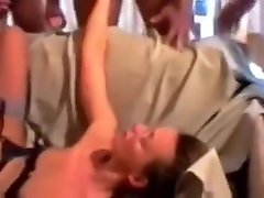 French woman with glasses gangbang