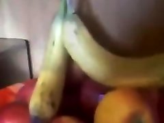 POV turkish candid ass amateur young girl love banana